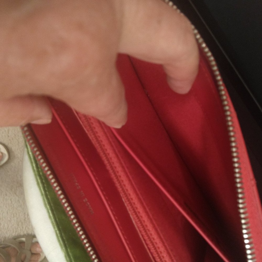 Chanel Patent Leather Large Zip Wallet - Picture 10 of 16